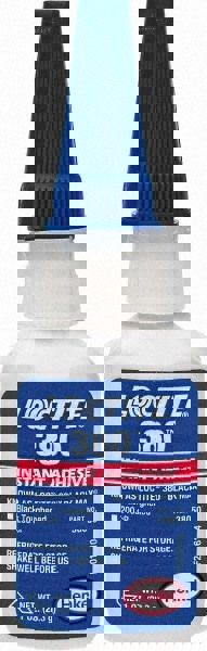 Adhesive Glue: 1 oz Bottle, Black